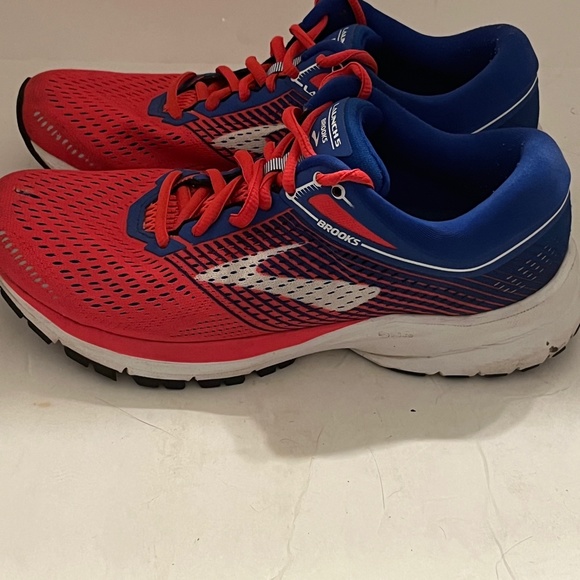 BROOKS | Women's Launch 5 Running Shoes Pink Blue Size 6.5 - Picture 2 of 7